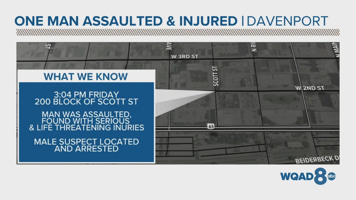 Davenport man charged with murder after Christmas Eve assault victim ...