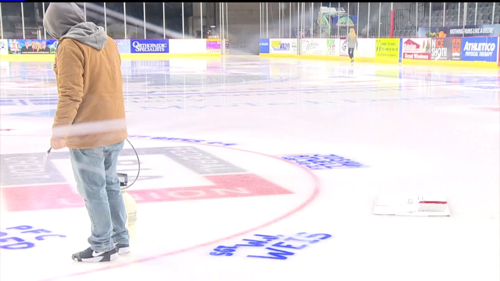 Veterans honored on ice at TaxSlayer Center