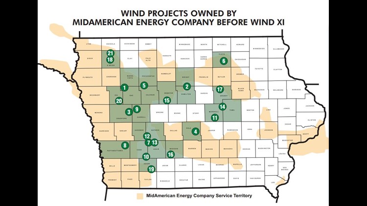 Construction on massive Iowa wind project to start in April | wqad.com