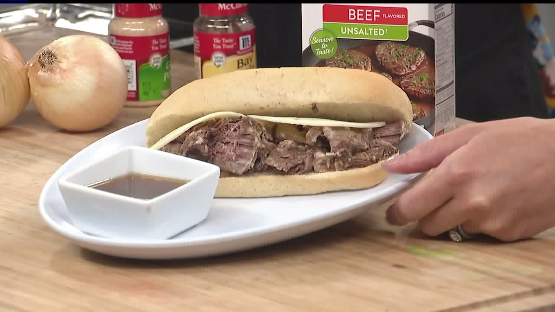 The Fast Way to Make a French Dip