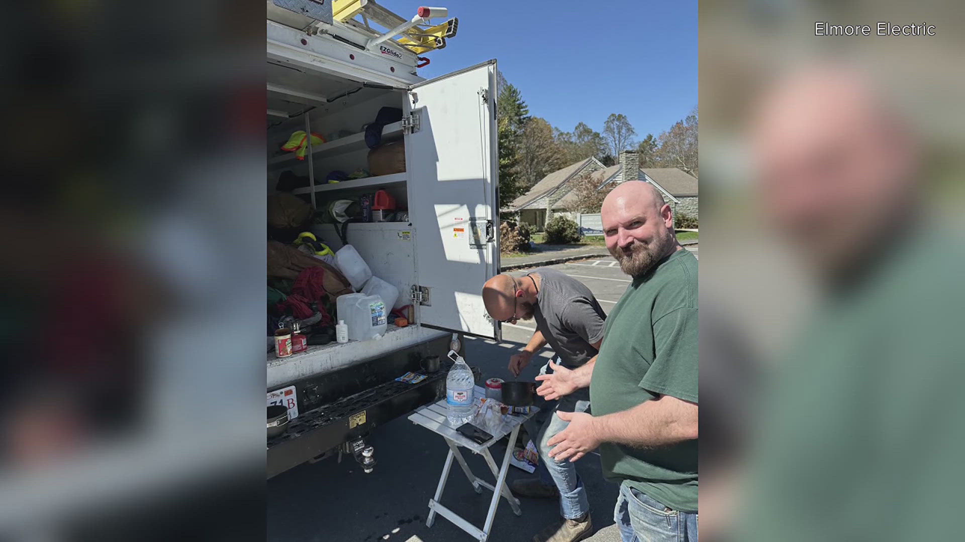 Three local electrical workers hail from Dover, Illinois, which has fewer than 150 people.