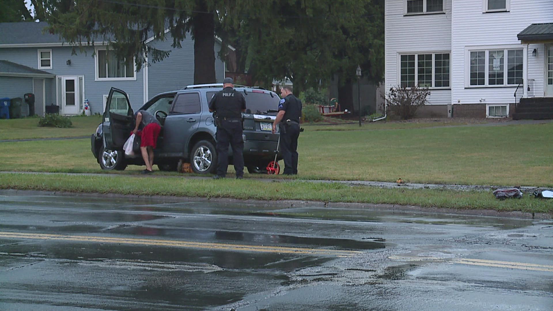 A 12-year-old is in the hospital with serious injuries after a car struck them near West High School.