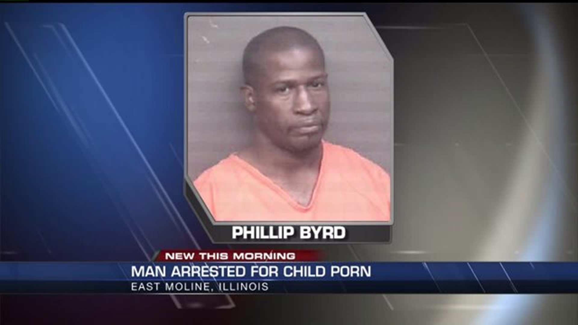 Man arrested for child porn