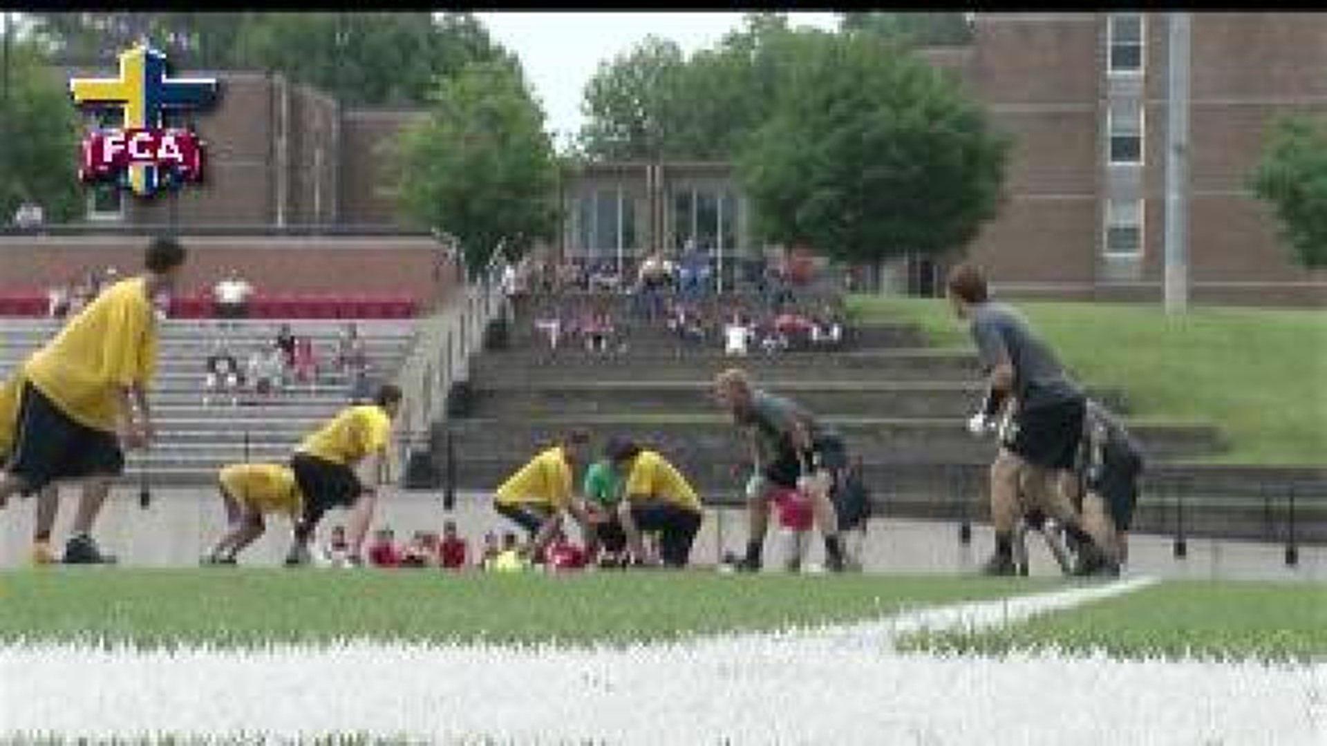 Monmouth schools play 7 on 7 football