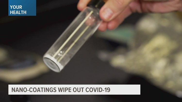 Researchers are working to create a disinfectant spray that could kill viruses, one being COVID-19