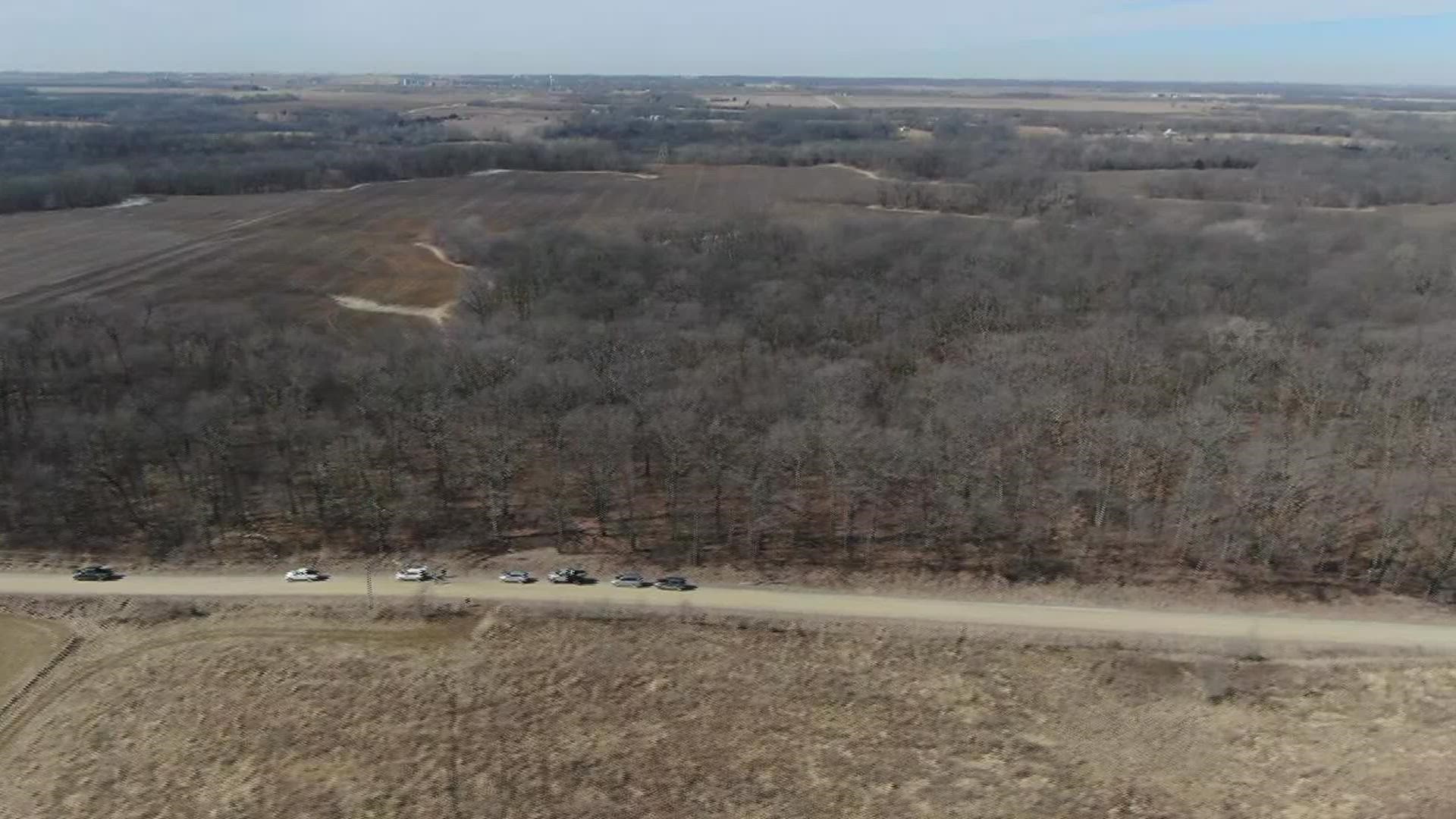 Just south of Wapello, IA, sits a small patch of public land known as Baird Timber. The county is now considering selling it, to fund new campsites at a nearby park.