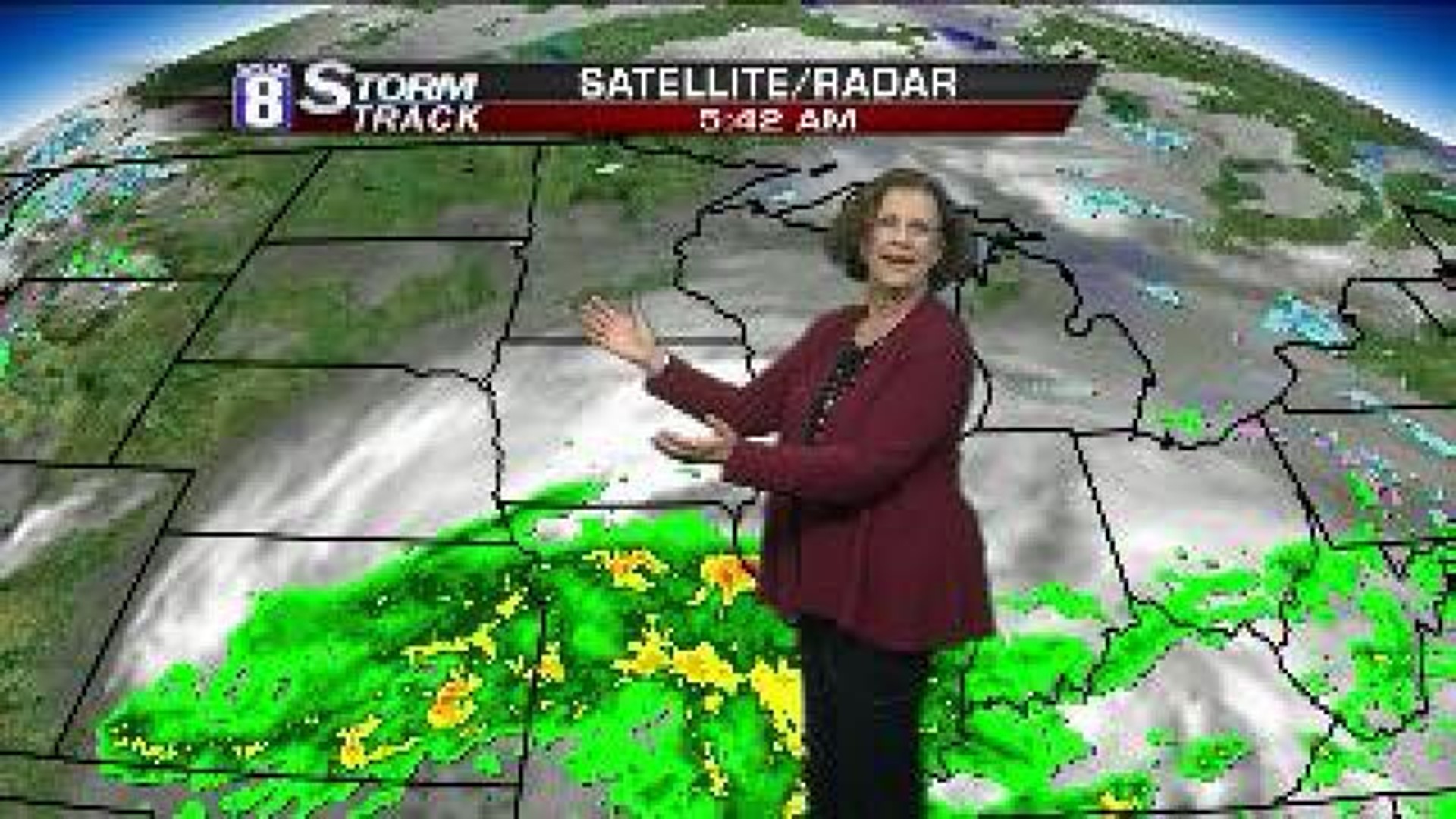 Judy Retires with Weather Broadcast