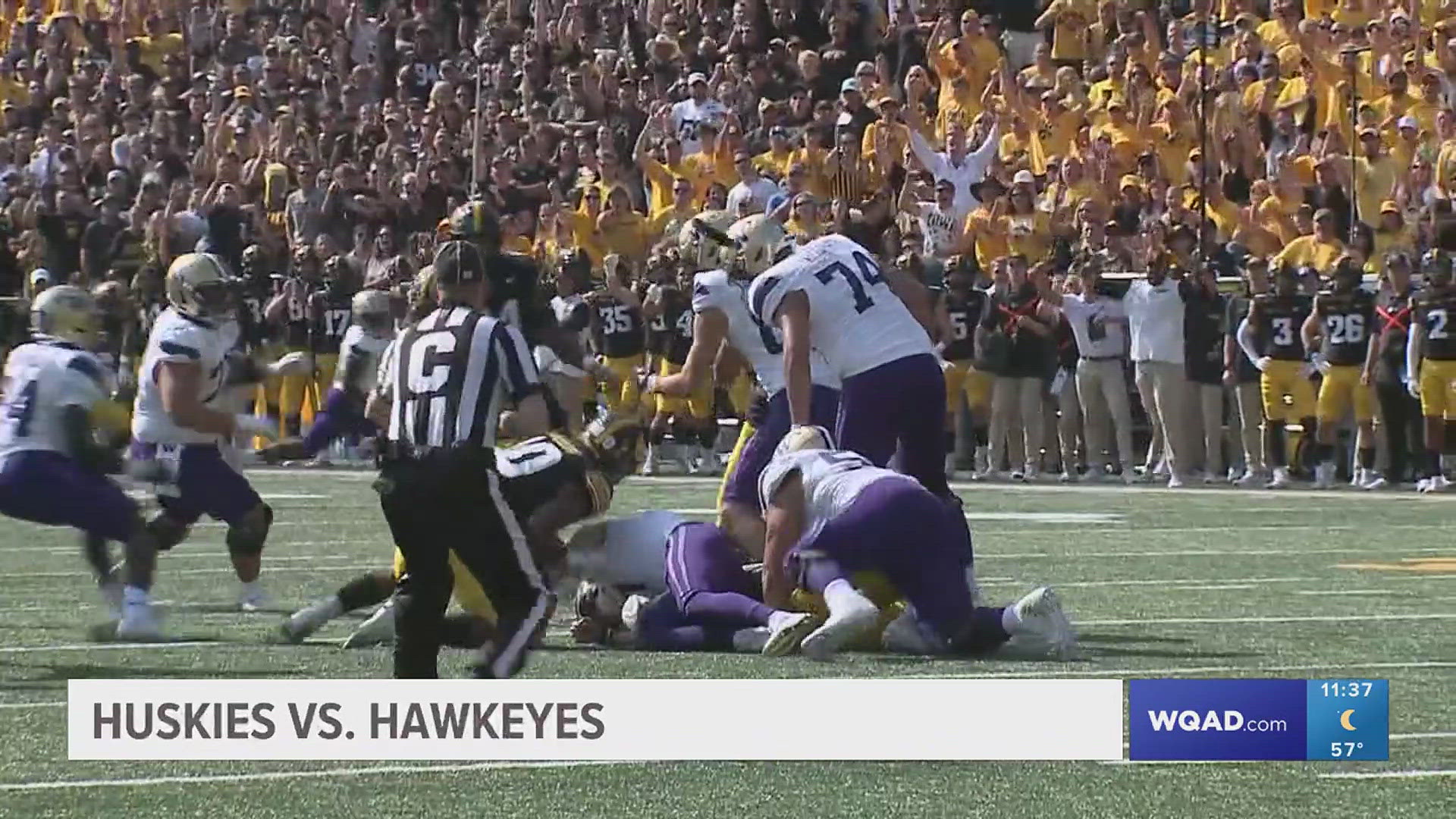 It was Coach Kirk Ferentz's 200th win at Iowa.