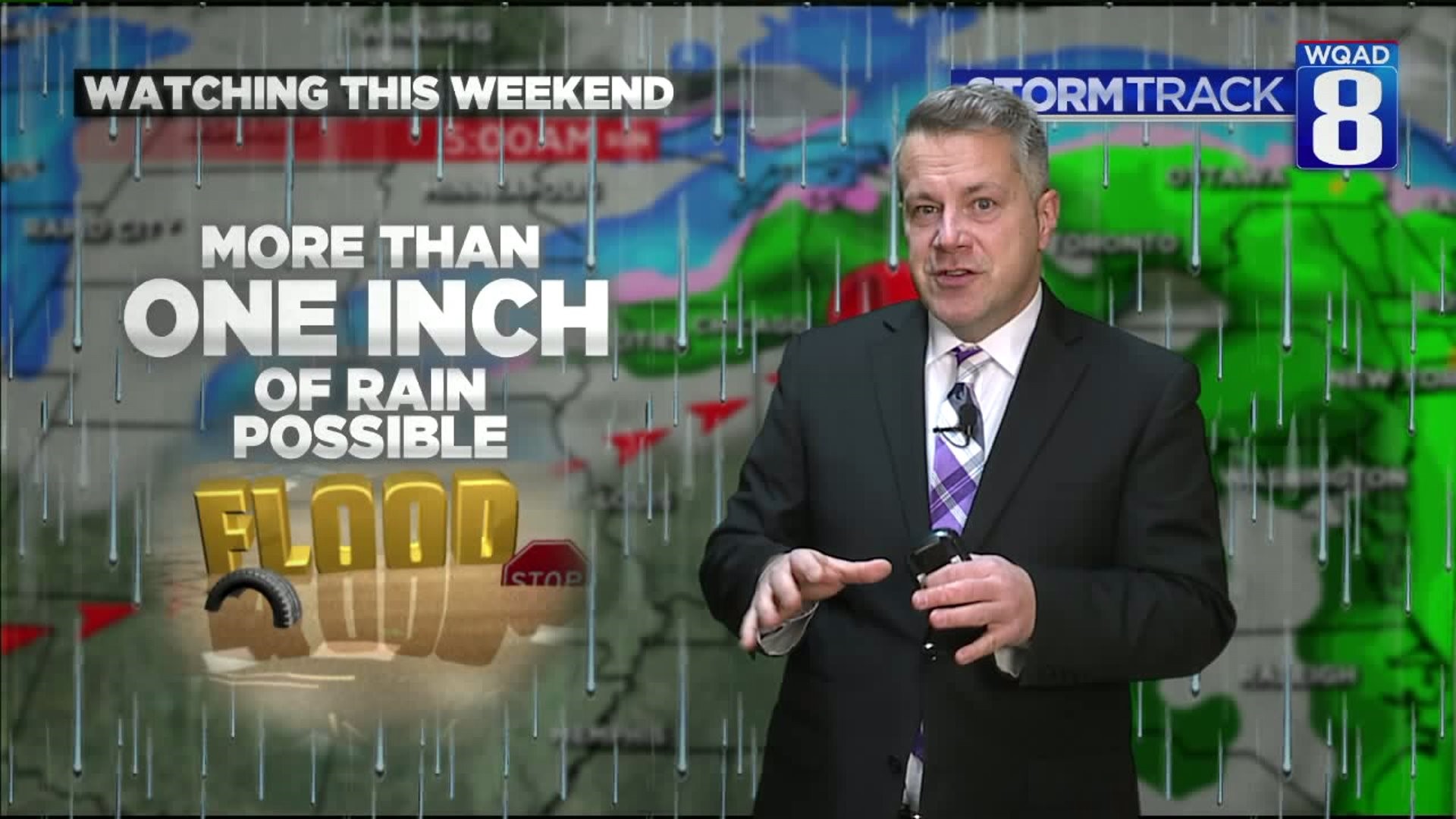 Eric says there`s more rain than snow in the forecast