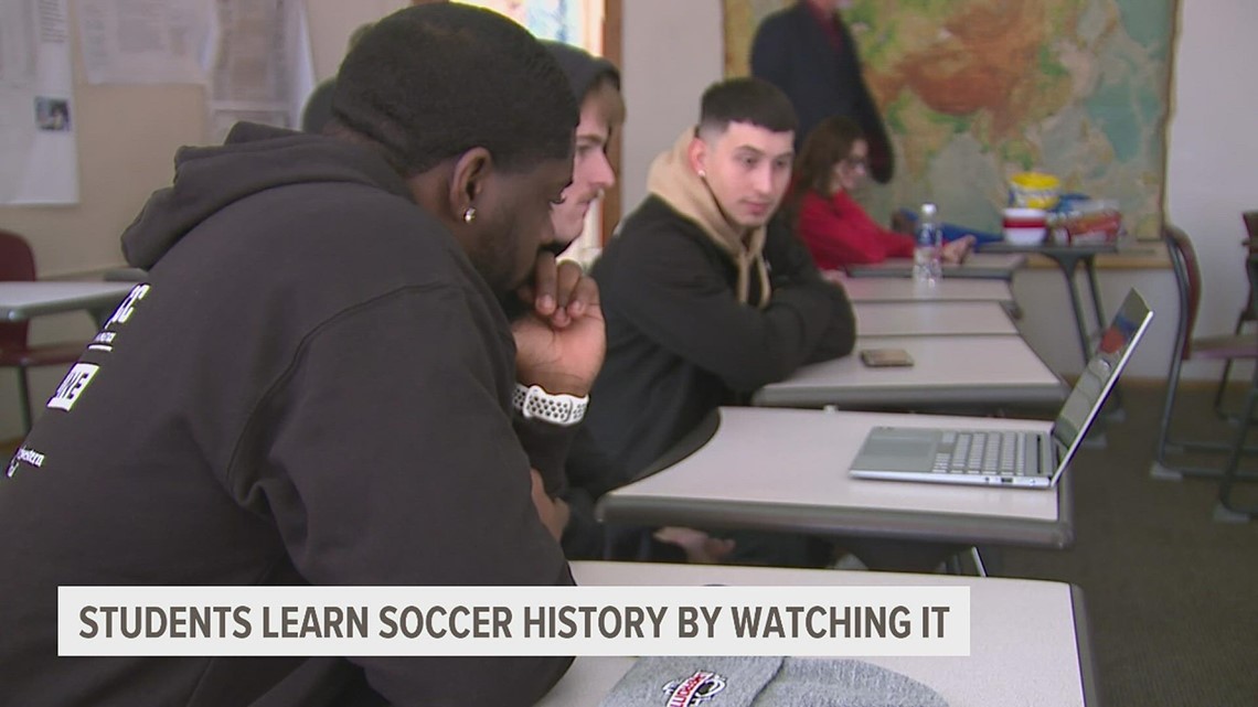 Monmouth students learn soccer history by watching FIFA World Cup - Vimarsana News