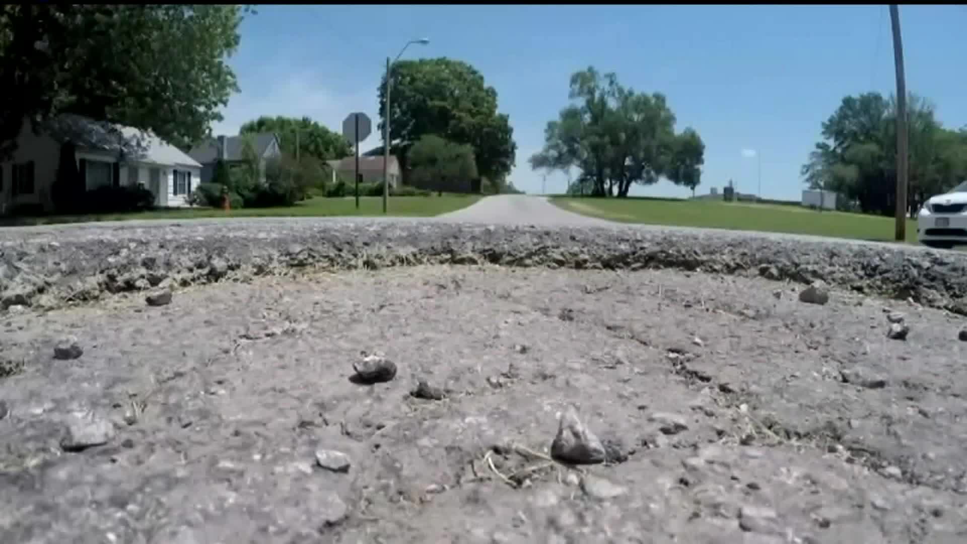 Birthday party for 3-month-old pothole