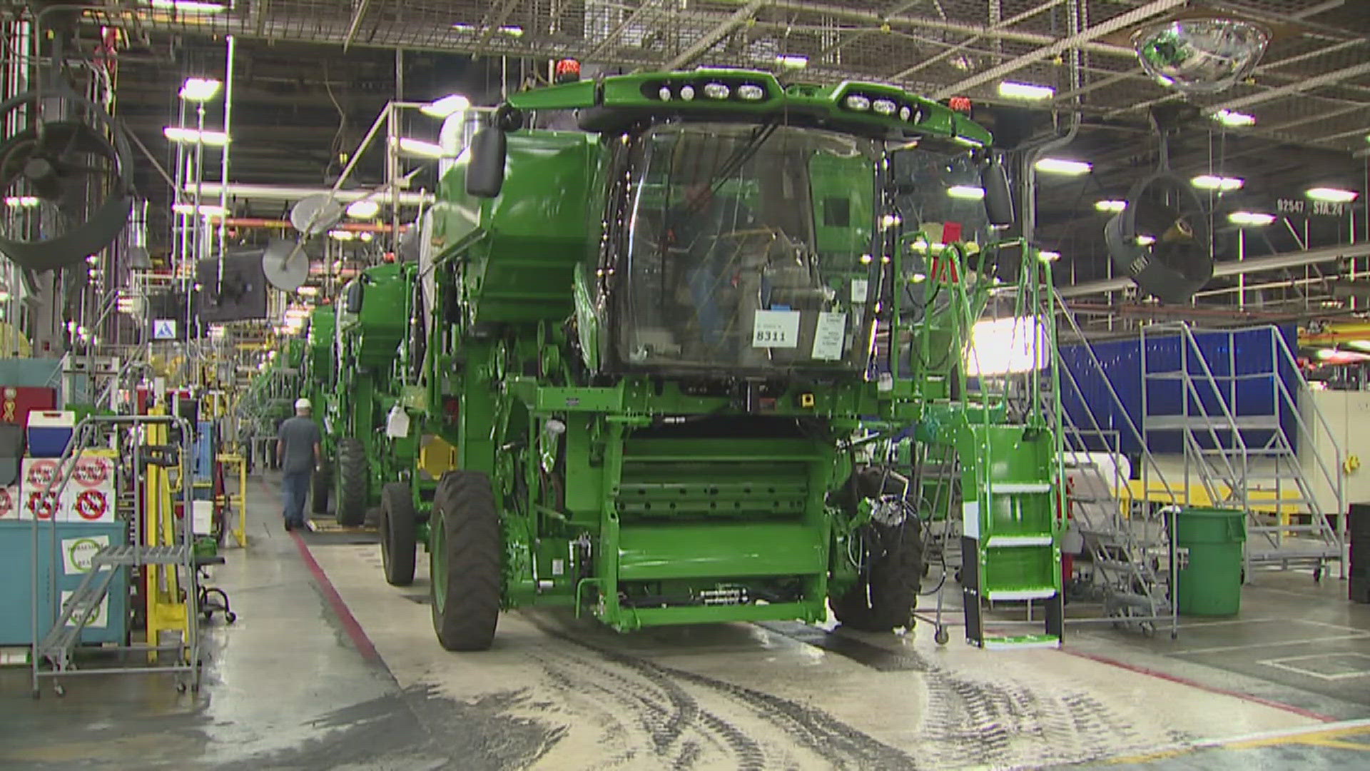 Sorensen met with Deere leadership in Moline on Tuesday. News 8 has reached out to the company for comment on the congressman's statement.