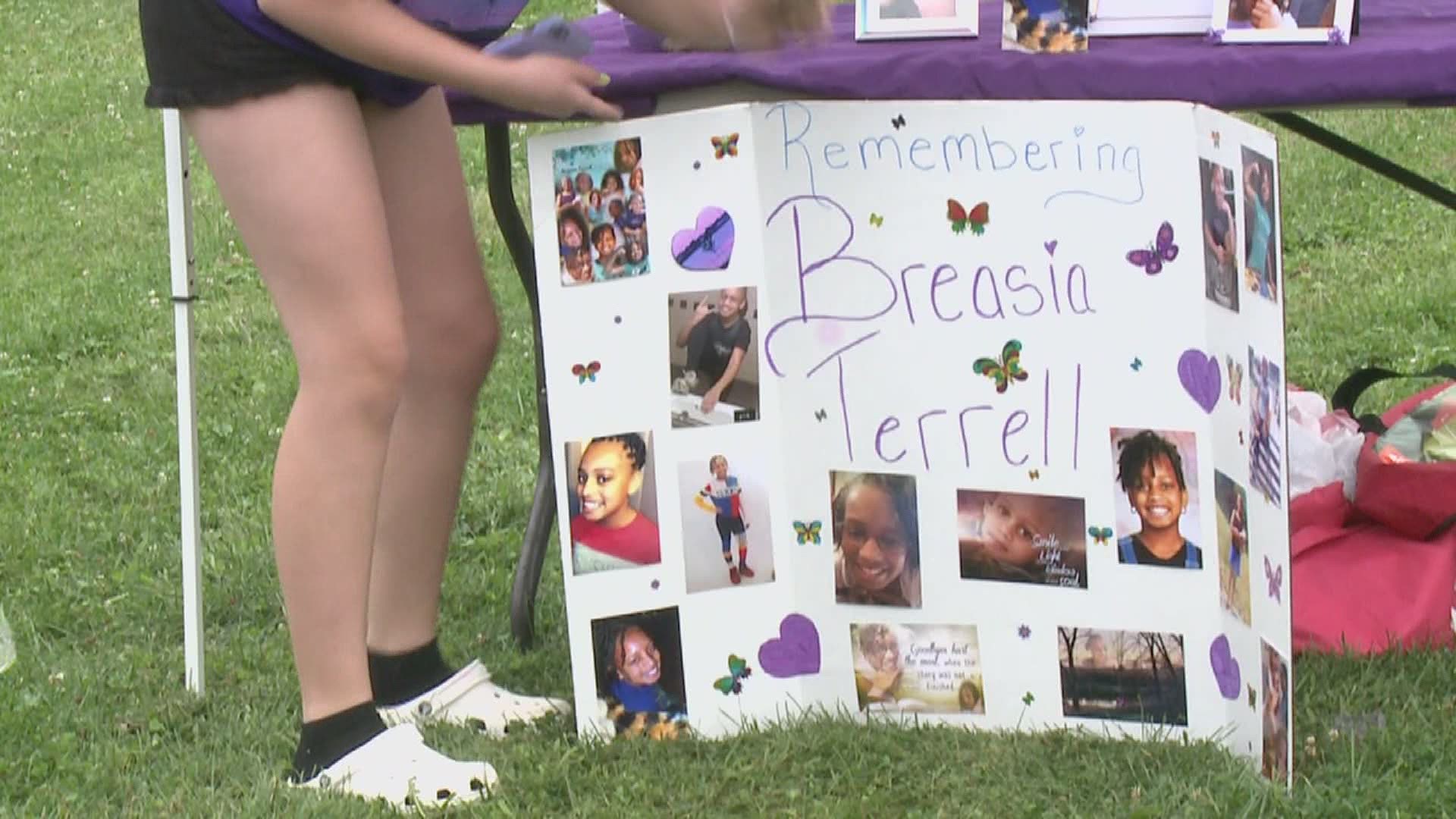 This group wants to keep Breasia's memory alive and raise awareness within the community.