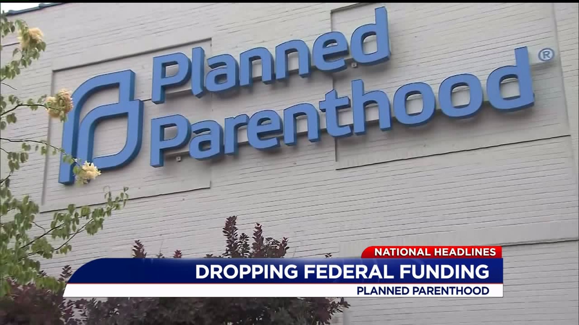 Planned Parenthood drops federal funding
