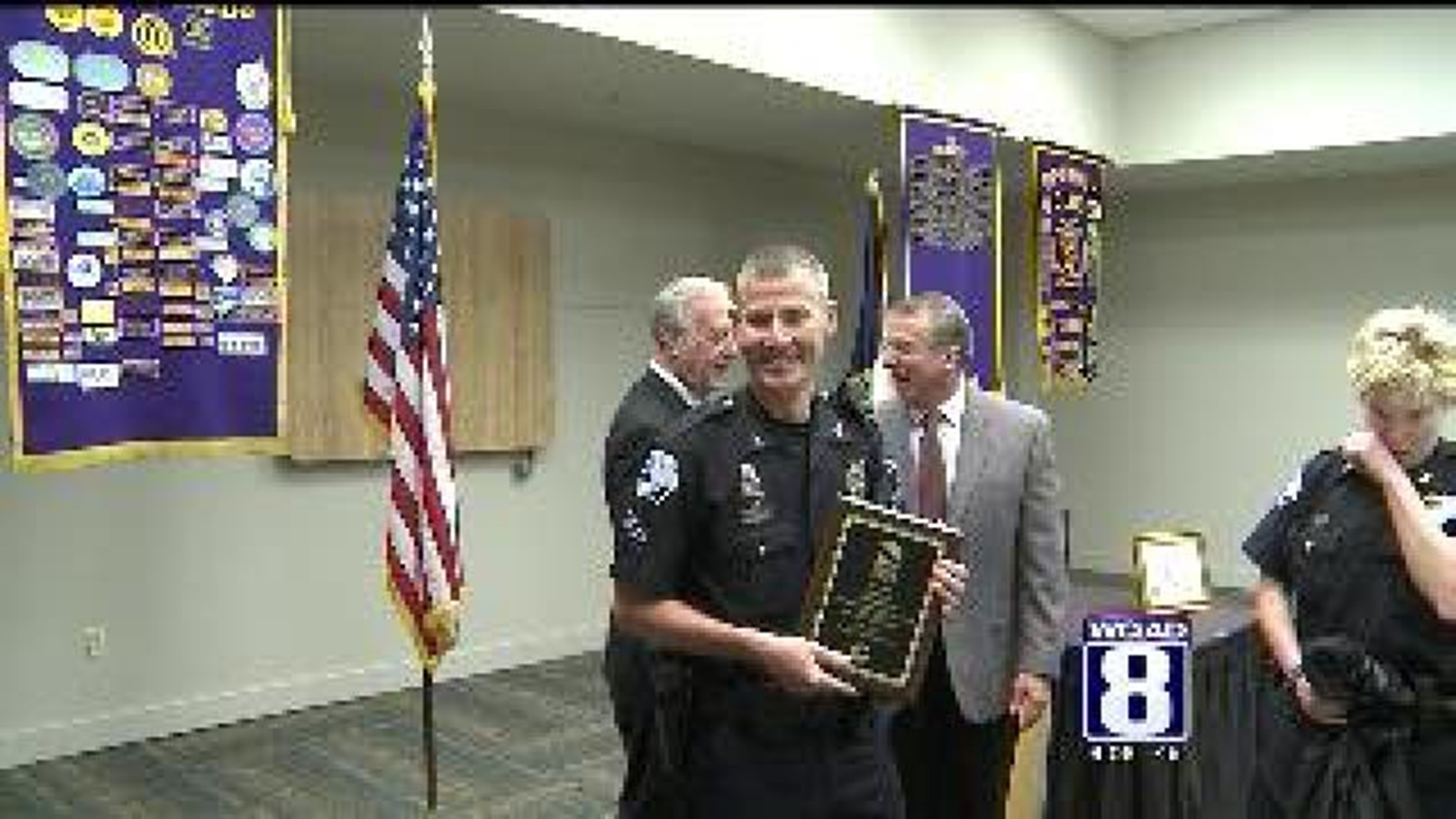 Davenport Policeman receives high award