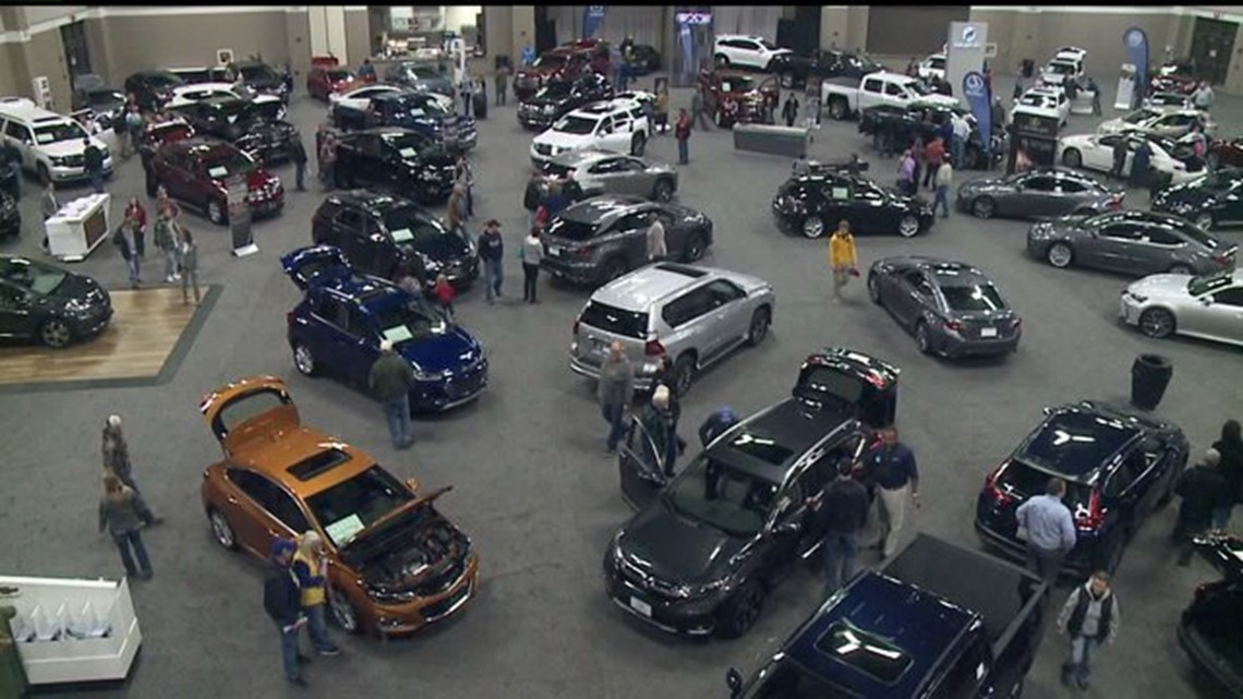 Opening day of the Quad City Regional Auto Show