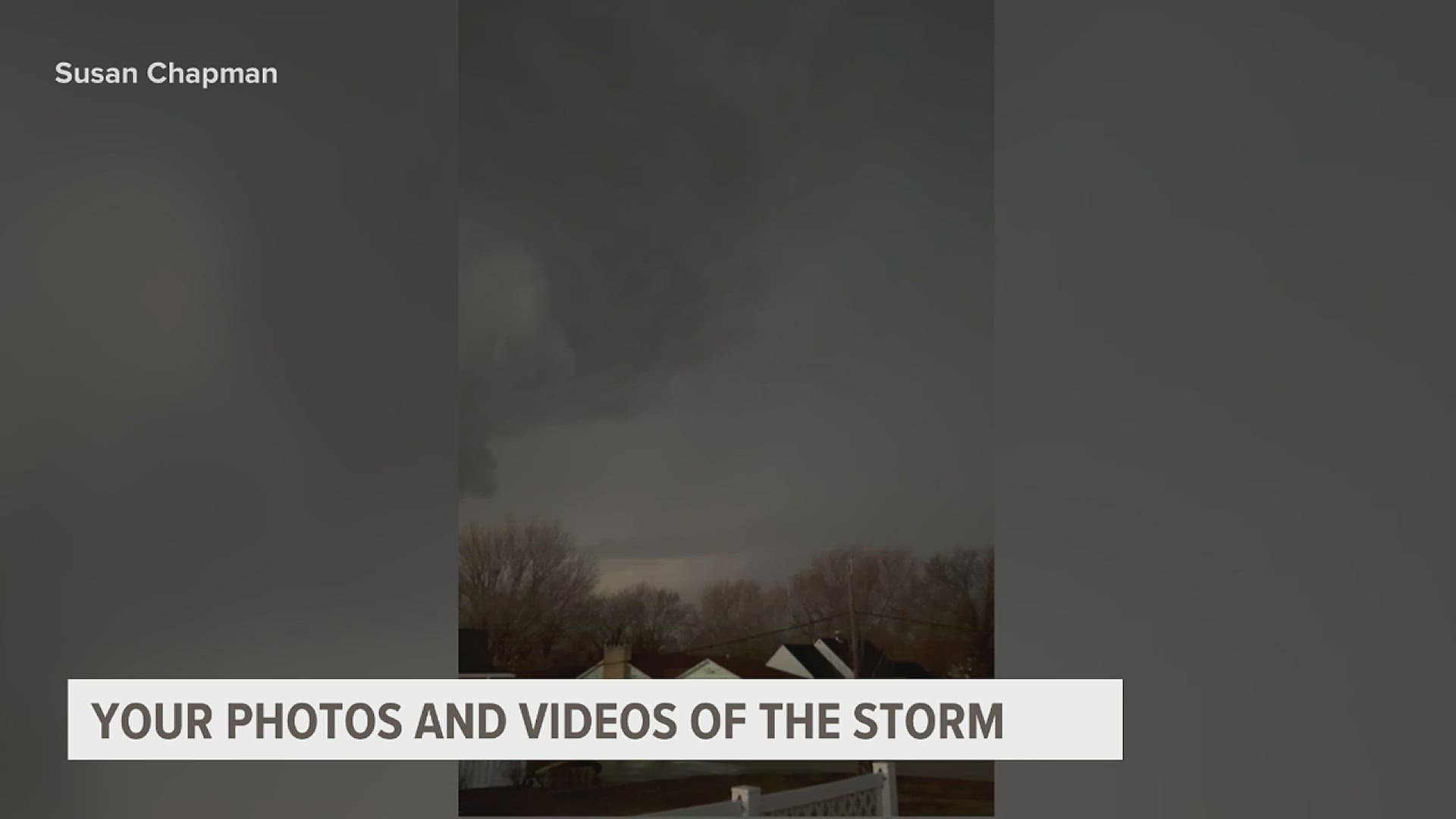 A tornado was confirmed in Henry County during the severe weather.