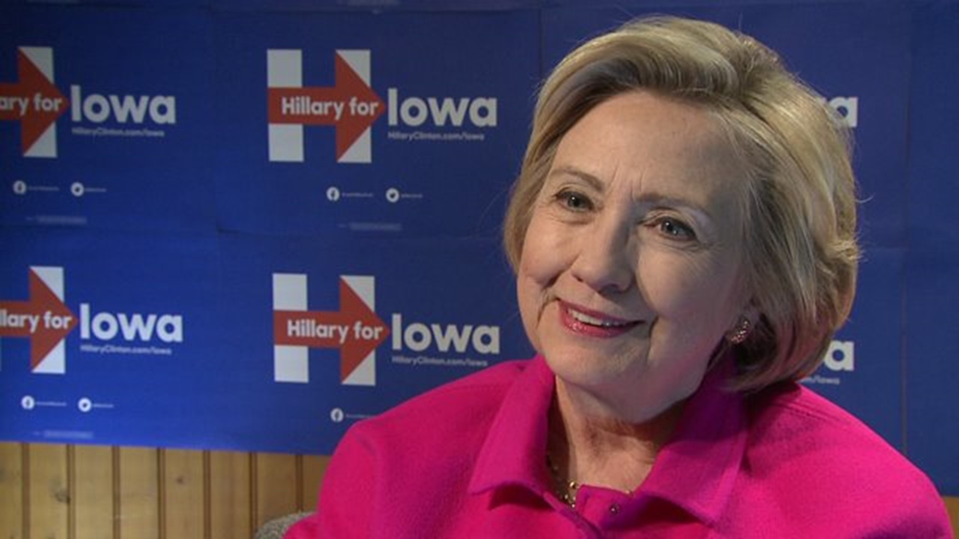 WQAD EXCLUSIVE: Hillary Clinton part 2 of 2