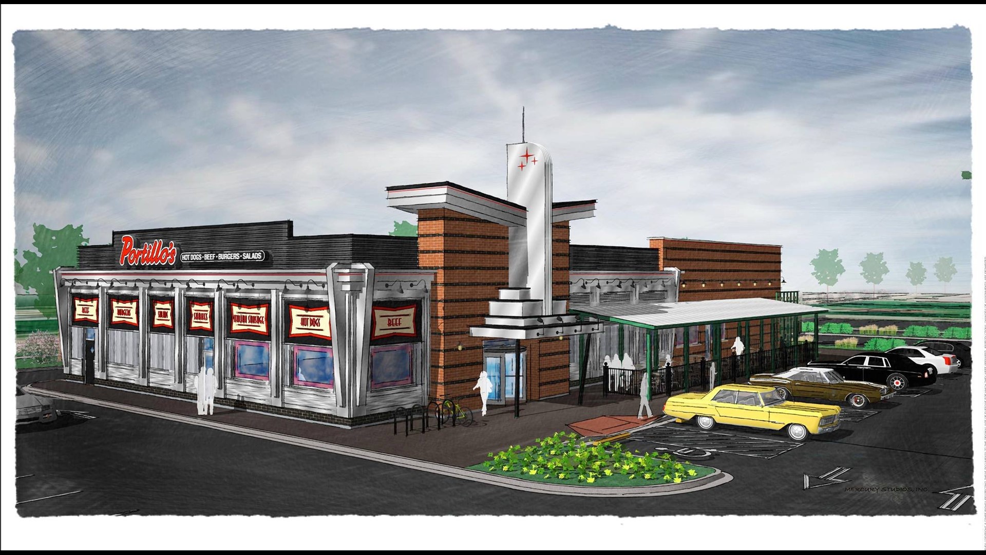 Check out what the new Portillo’s will look like and when it will open