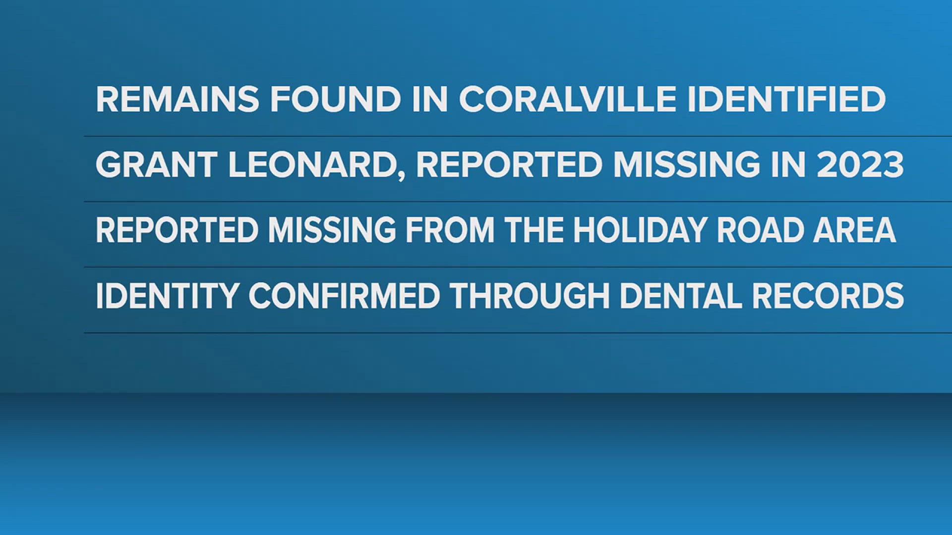 Human remains found in eastern Iowa identified as man missing since ...