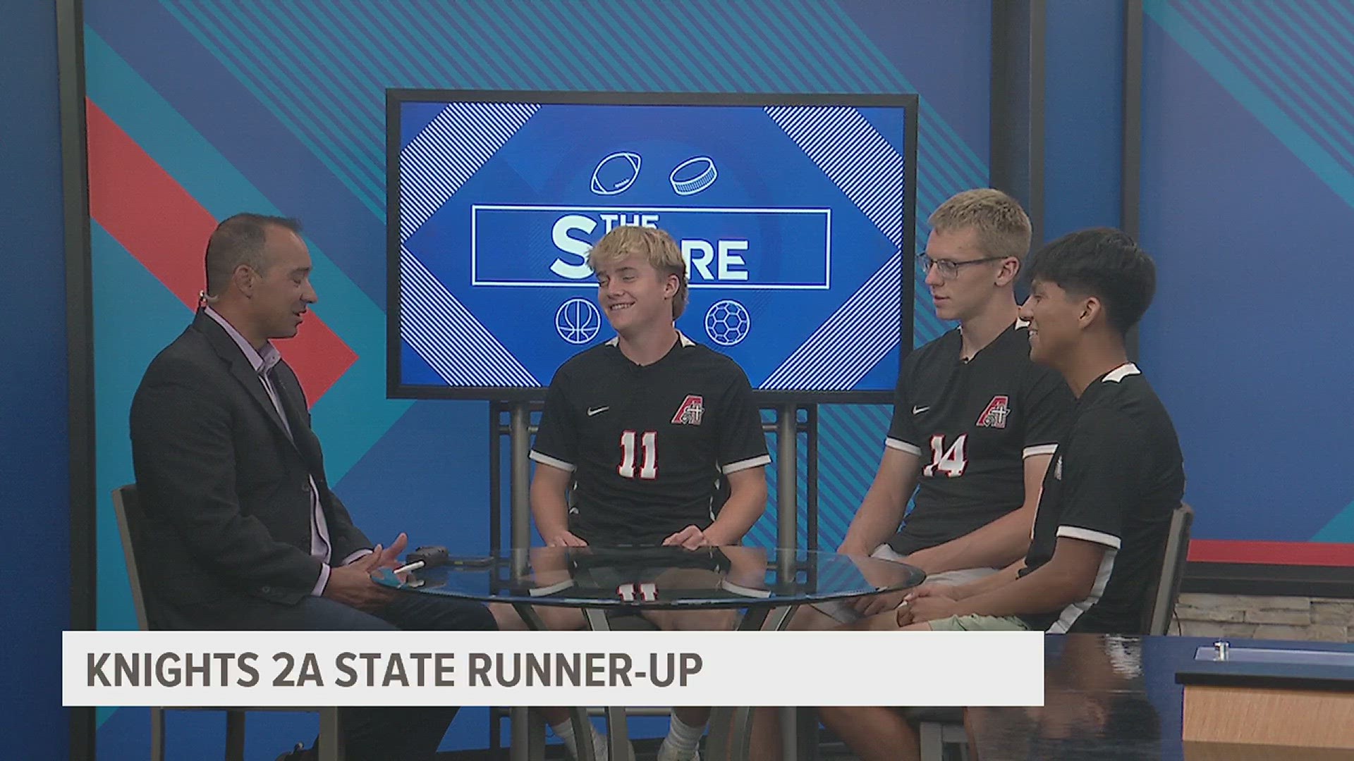 Assumption Boys Soccer finishes as 2A State Runner-up. The Knights talk about their great season.