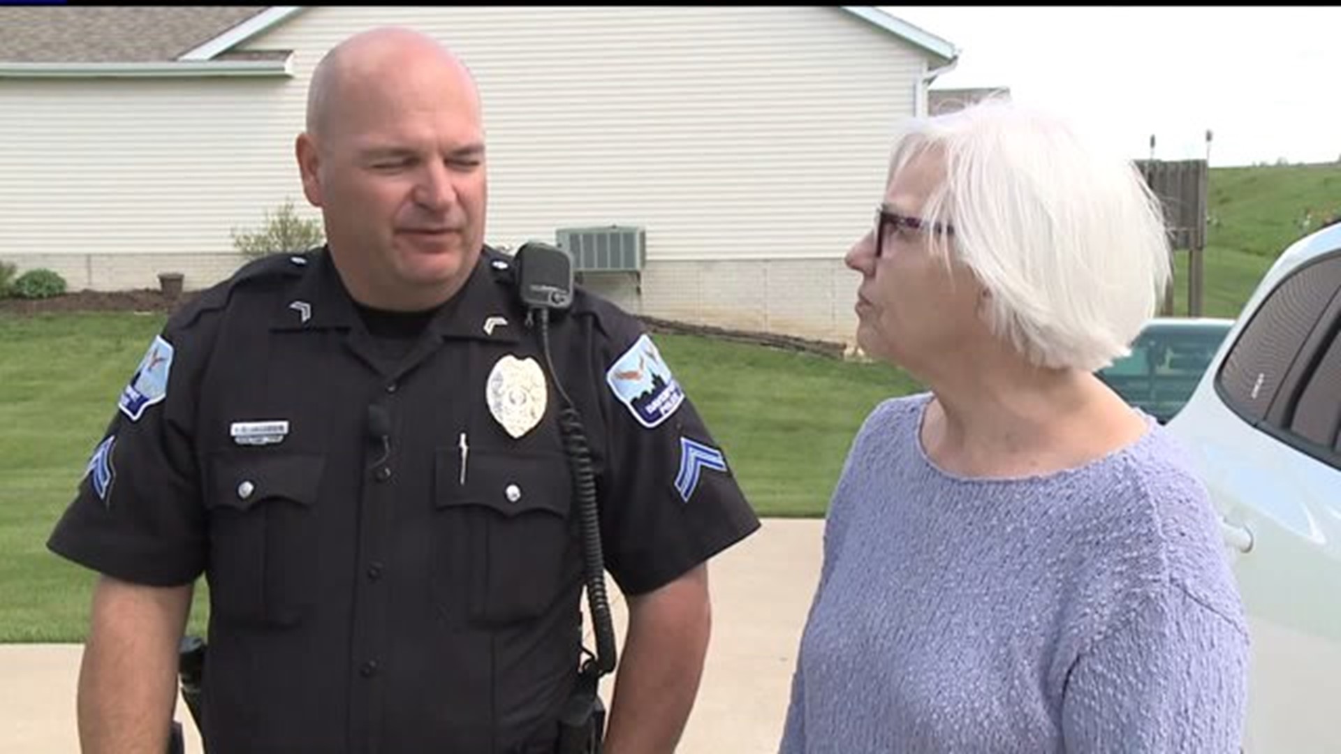 Davenport PD help homeowners to secure their houses