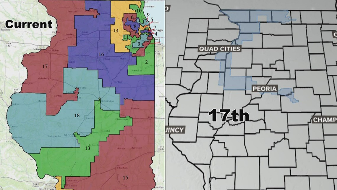 Discussing Illinois congressional district maps Where the process