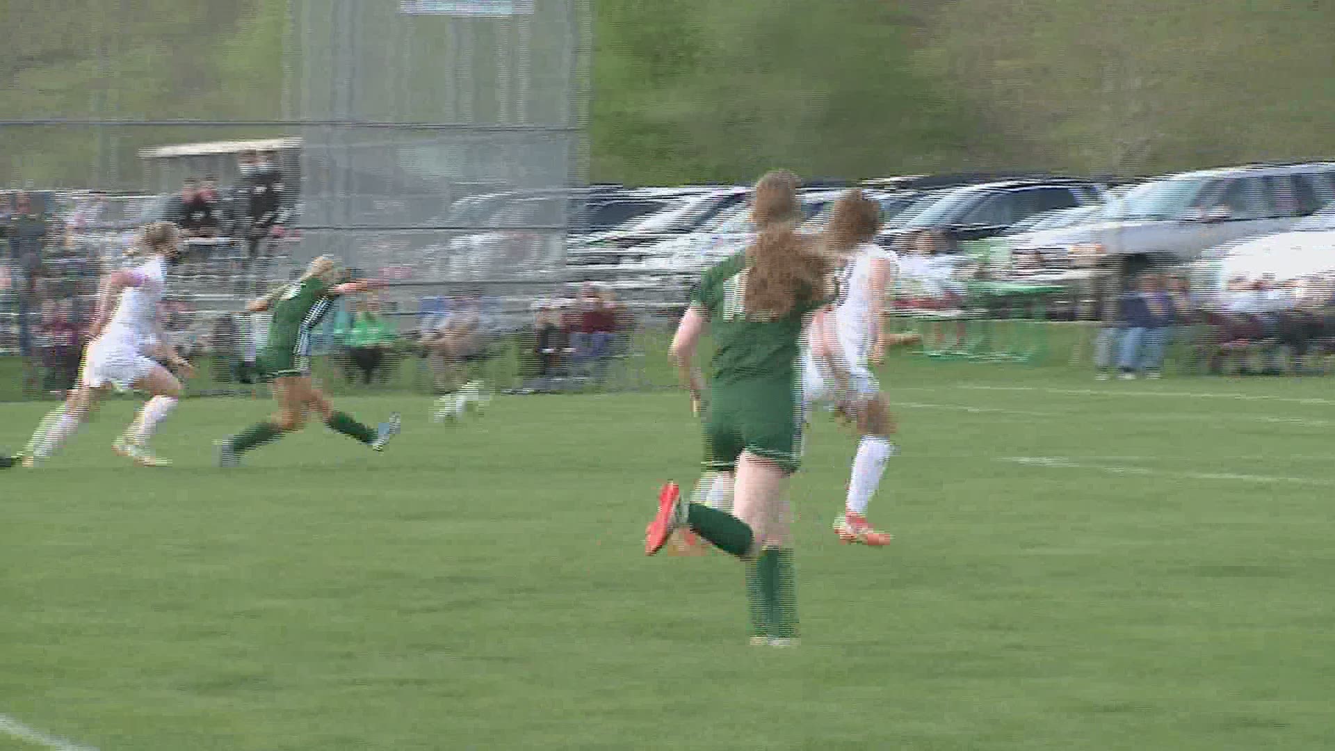 For the first time in school history, Alleman beats Moline in girls soccer.