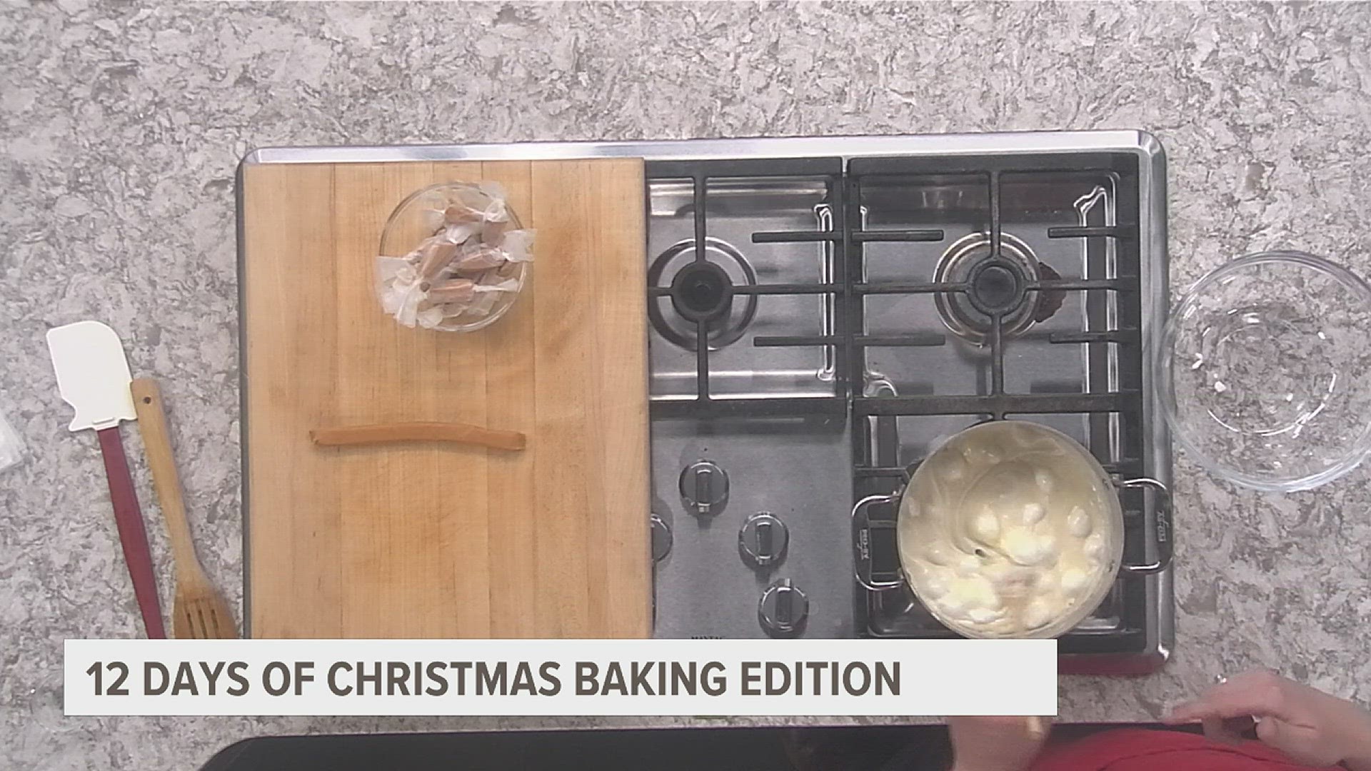 On the final day of our 12 Days of Christmas series News 8's David Bohlman is taking a twist on classic soft caramel candies by adding butterscotch.