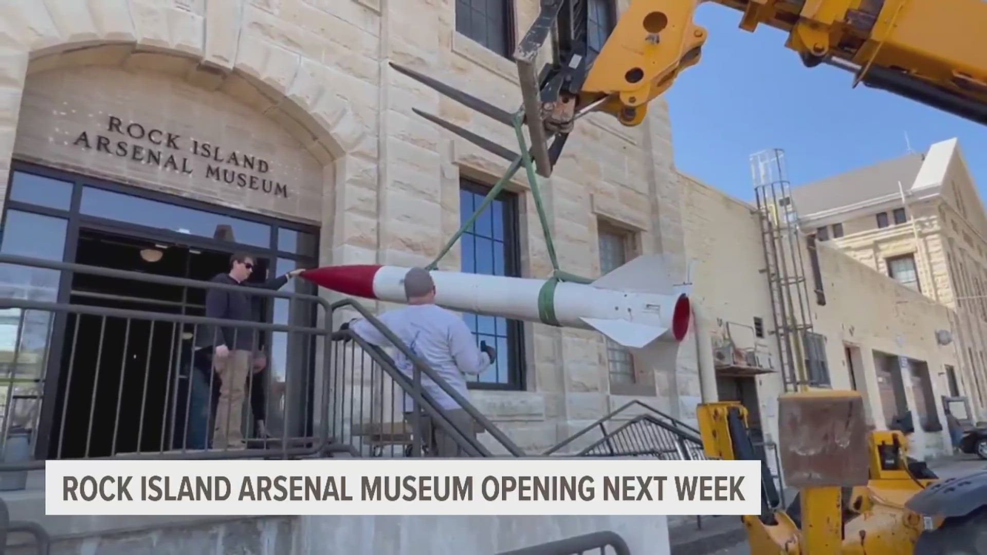 After three years, the Rock Island Arsenal Museum is reopening on Thursday, June 29. News 8's Jon Diaz sat down to chat with Museum Director Patrick Allie.