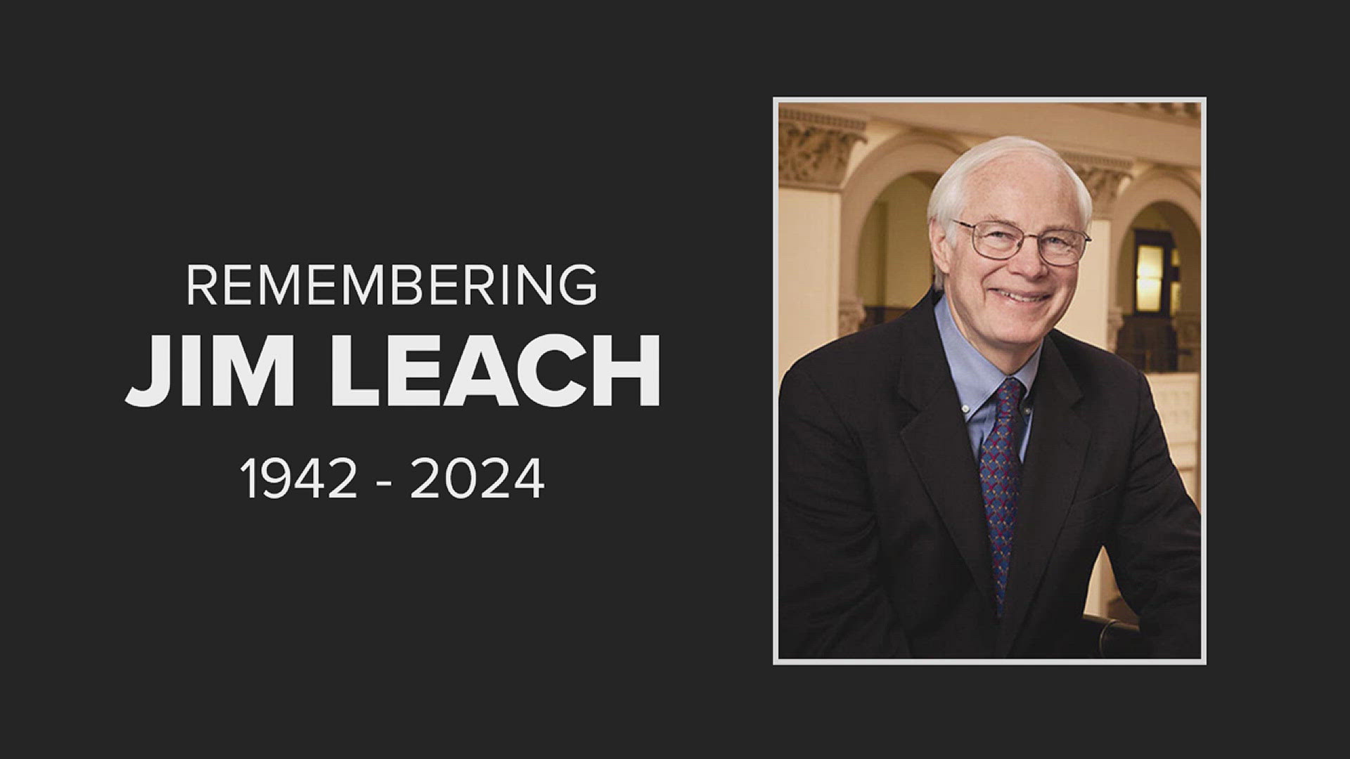 The 82-year-old Davenport native served in Congress as a Republican from 1977 to 2007 but registered as a Democrat ahead of the 2022 election.