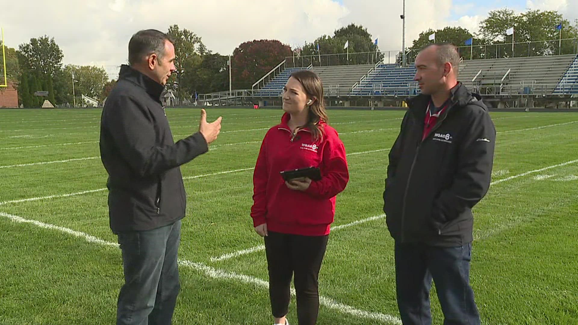 News 8 Sports and Weather preview tonight's matchup between Monmouth-Roseville and Princeton.