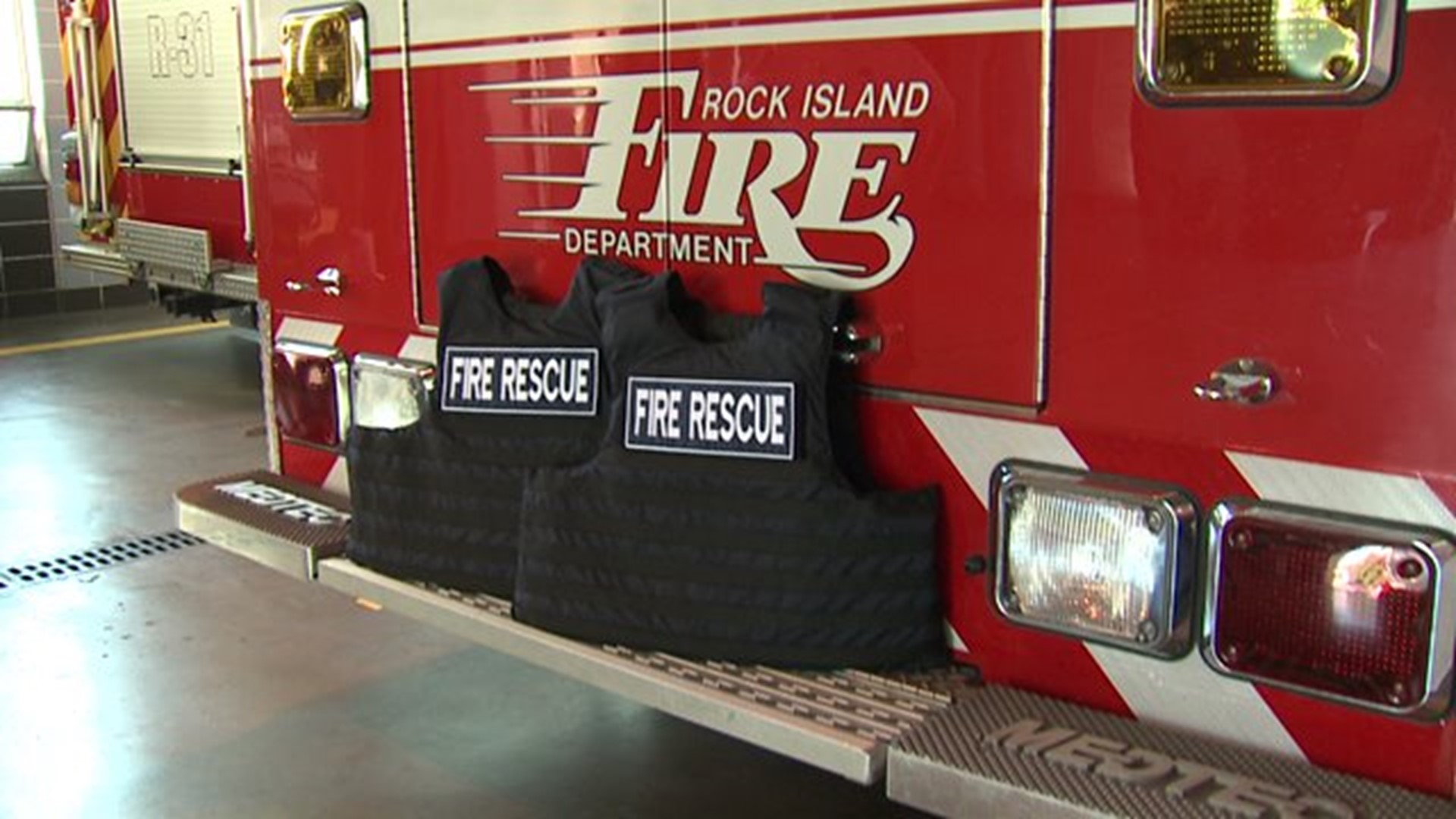 Rock Island Fire Department to begin bringing bullet proof vests on calls