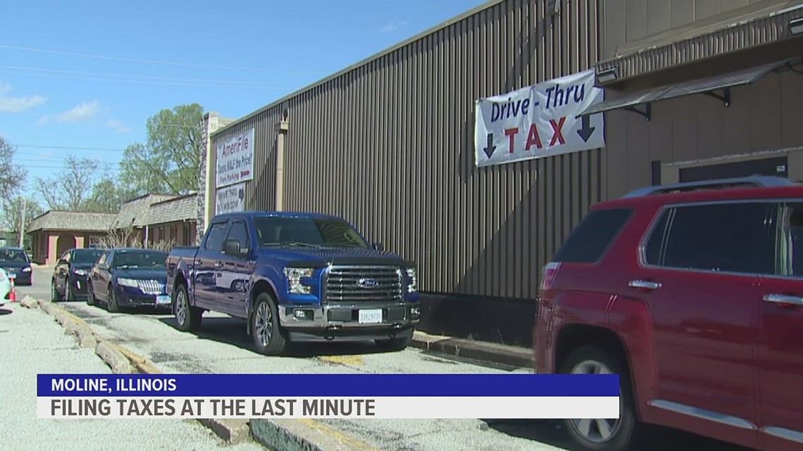 With taxes due soon, lines build at Quad Cities filing services - Vimarsana News