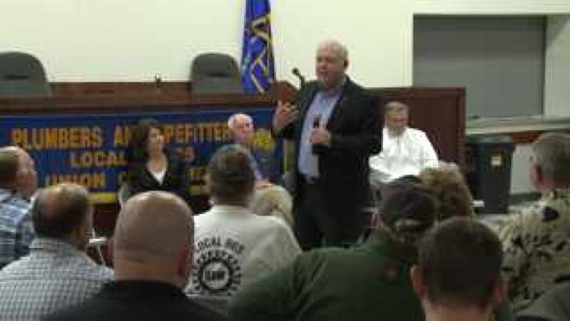 UAW President back home in support of candidates