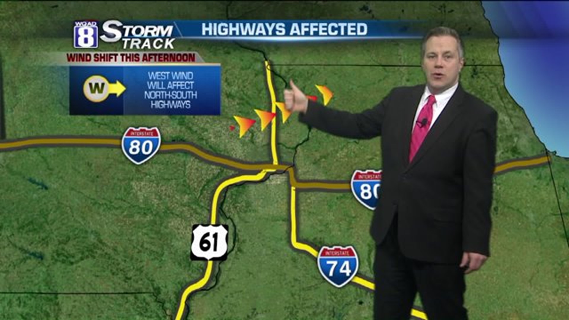 Eric explains how different interstates will be affected today