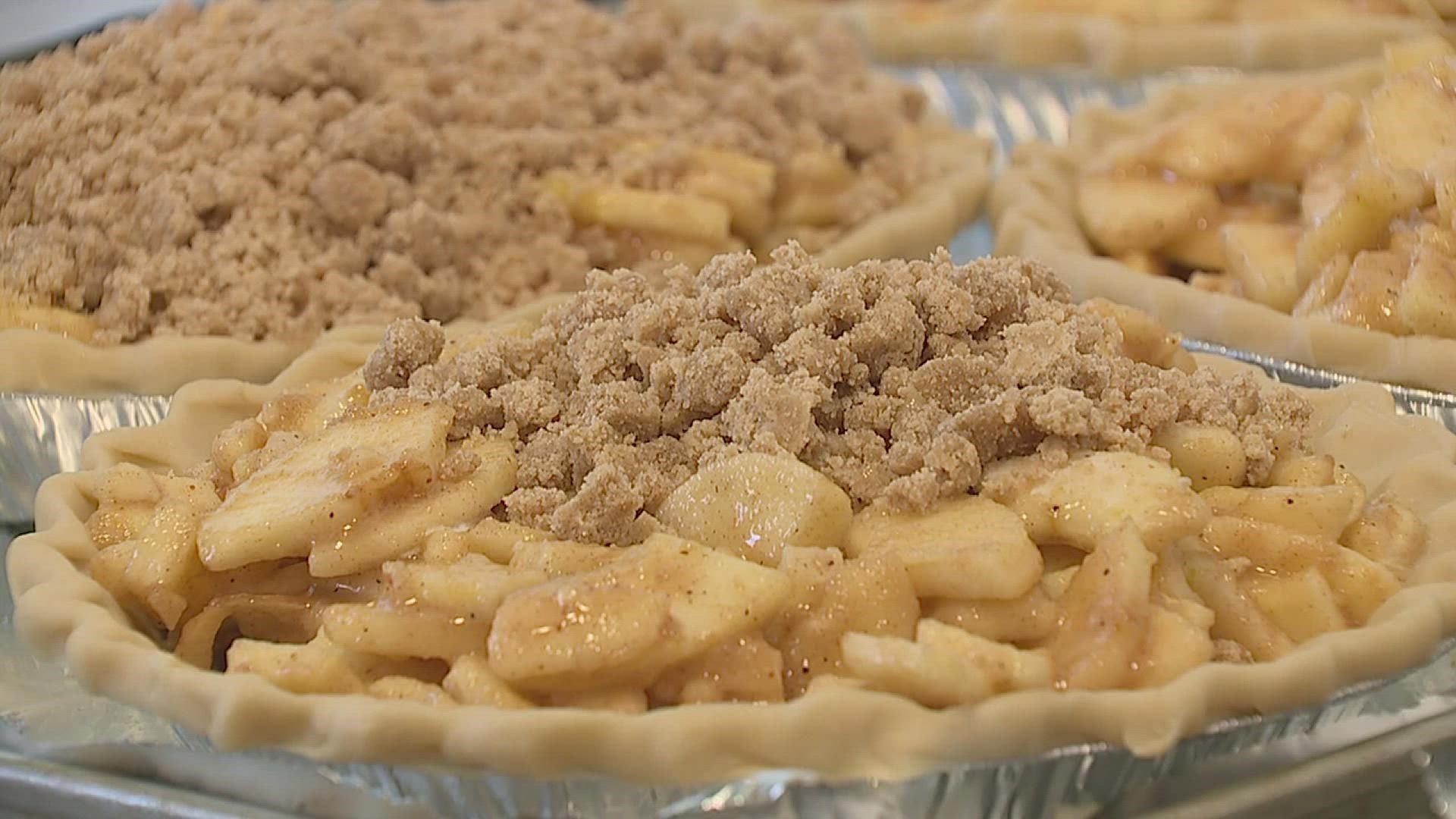 With Thanksgiving just days away, this Bettendorf bakery is busy preparing that final bite of your dinner, baking nearly 600 pre-ordered pies.