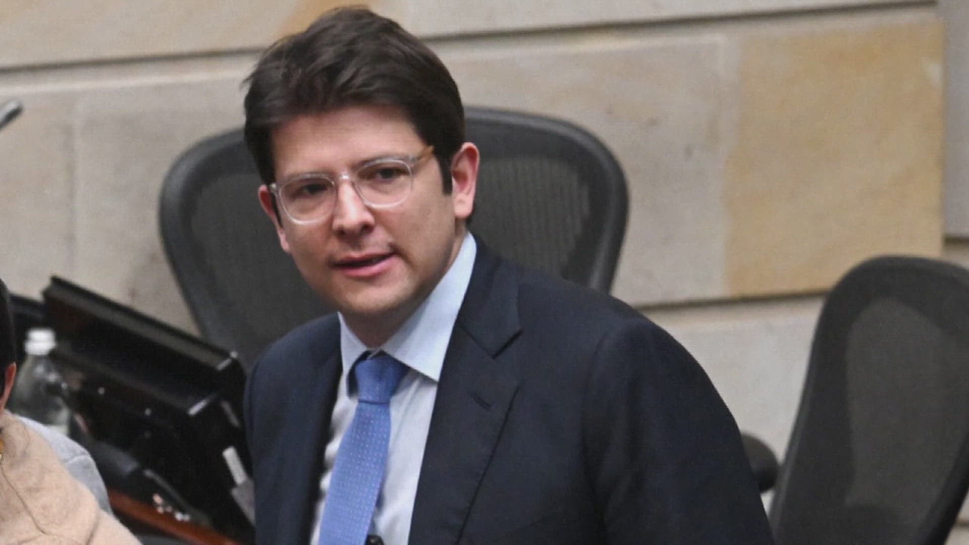 The attack took place in a park in the Fontibon neighborhood when armed assailants shot him in the back, his party said.