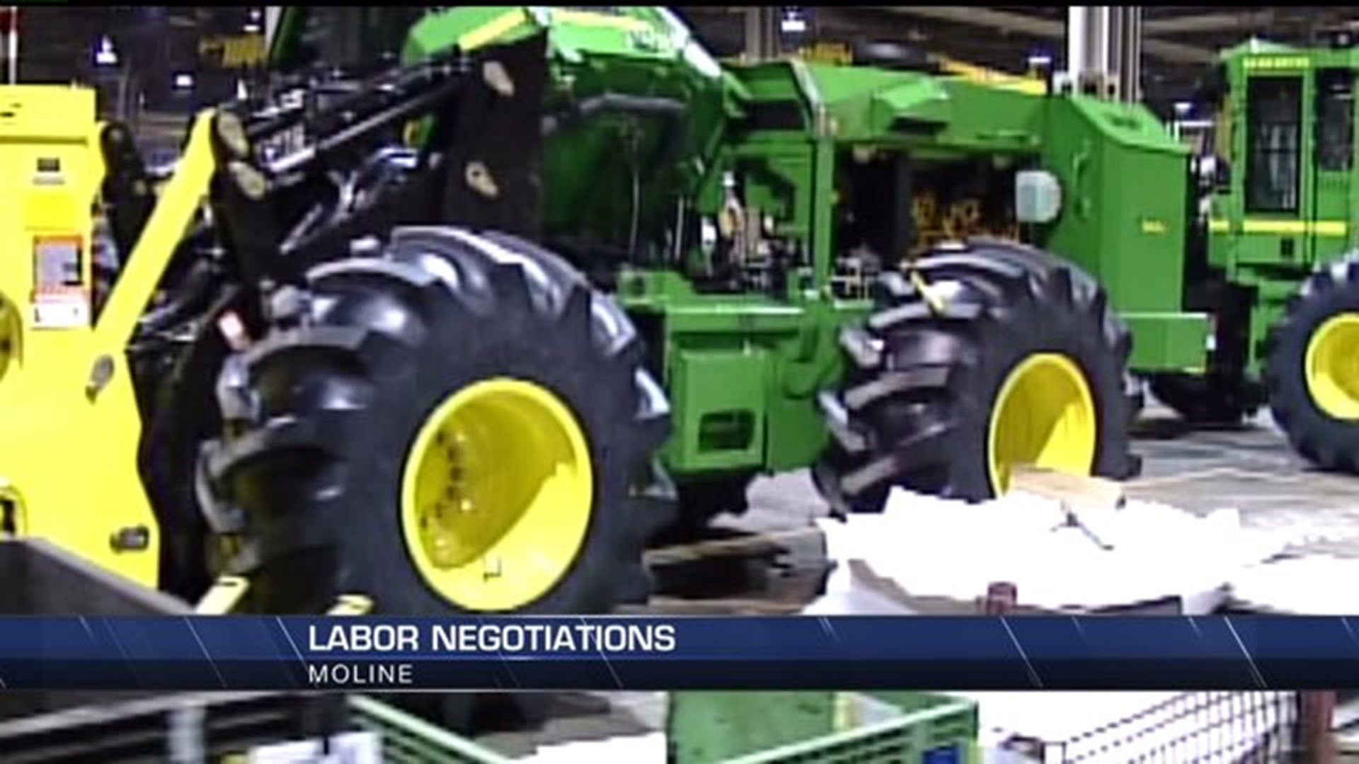 Deere Begins Labor Negotiations