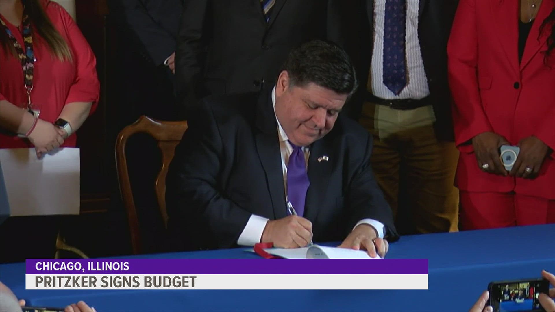 The 2023 Illinois fiscal plan includes a freeze on fuel and grocery taxes, a per-household property tax rebate and more.