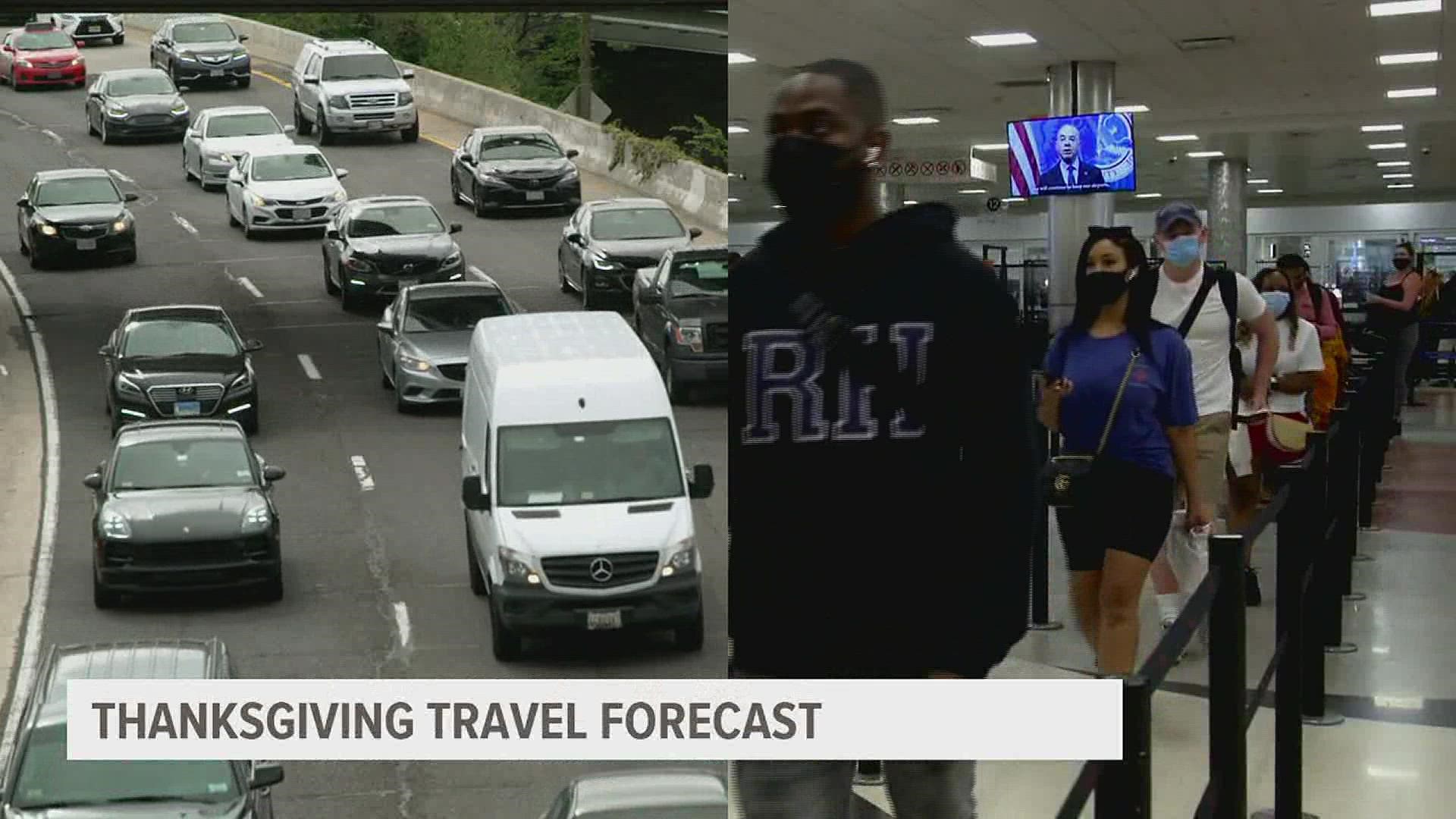Transportation officials are warning the public to be early and prepared when traveling this season, and to expect fewer open seats on their flights.