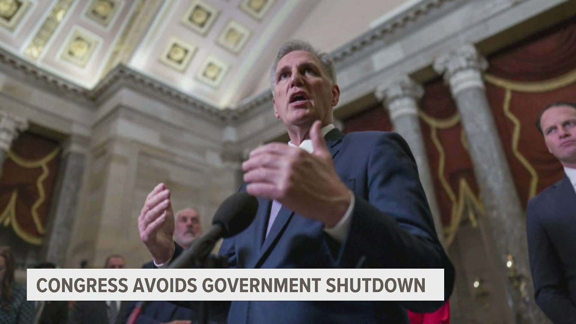 Government shutdown averted after Congress passes temporary funding