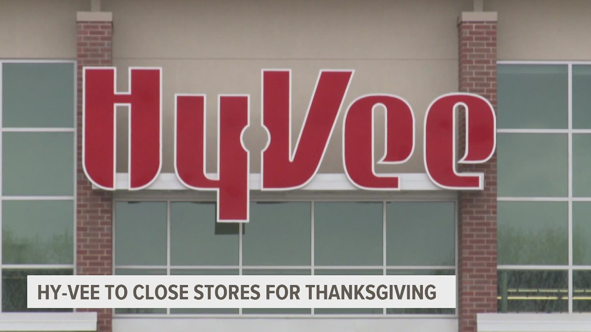 This is the first time in the store's 92-year history that more than 285 retail locations will be closed on the holiday.
