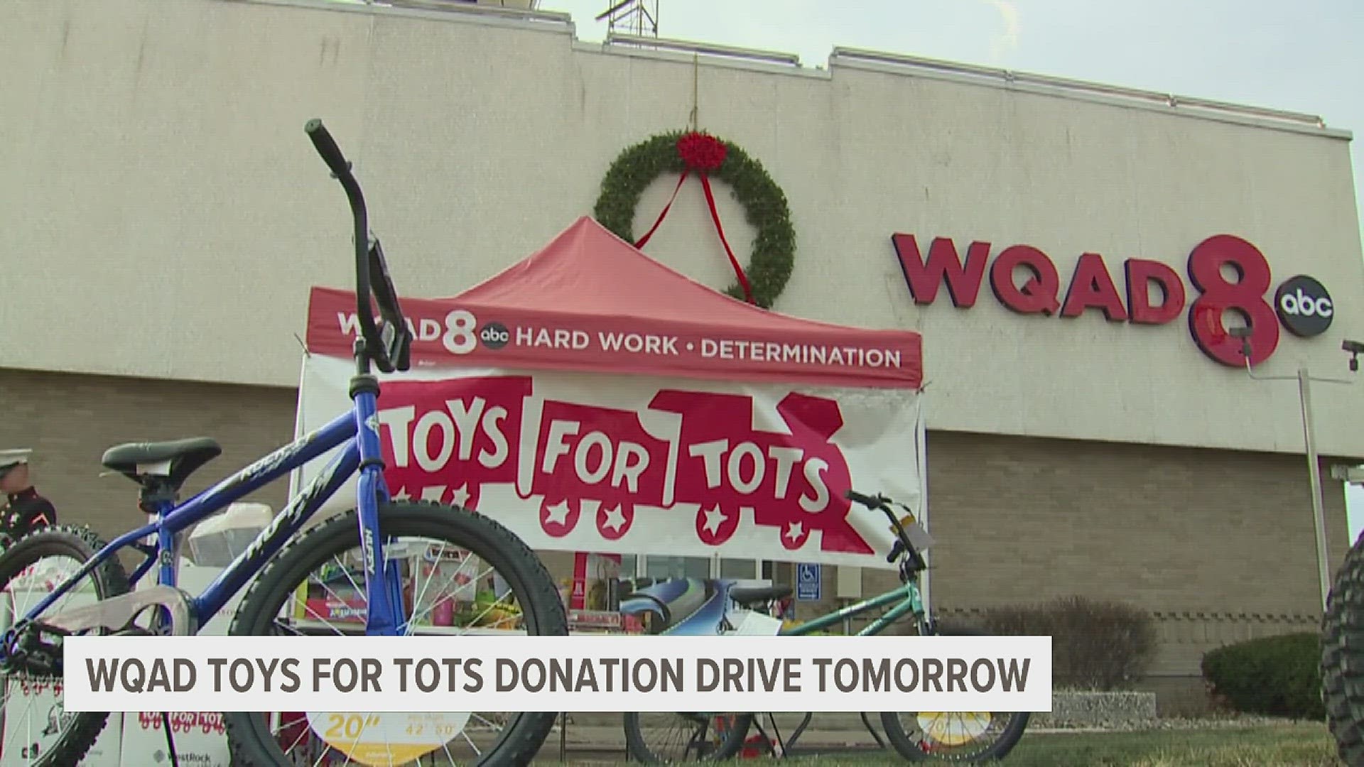 WQAD is proud to once again partner with WLLR and Toys For Tots to host a donation drive on Tuesday, Nov. 28. Drop off your toys at our station from 5 a.m. to 7 p.m.
