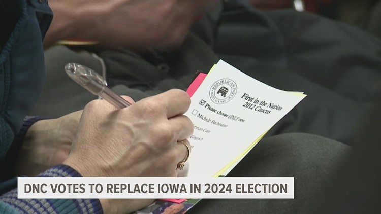 DNC Rules and Bylaws Committee: Iowa will no longer be site of first-in-the-nation caucuses