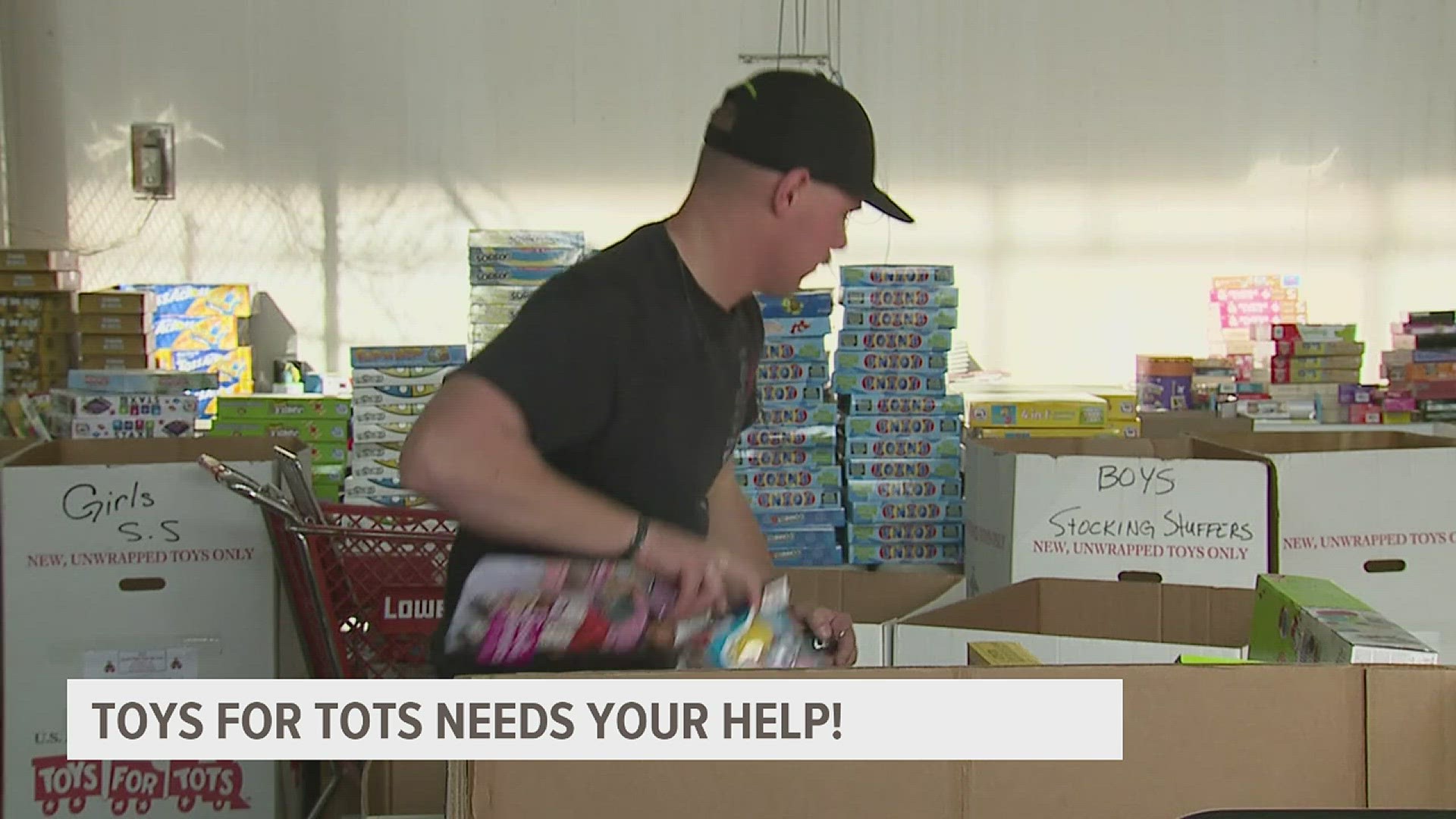 Christmas is just a little under 200 days away and Toys for Tots in the Quad Cities is in need of a location to continue its work for the upcoming season.