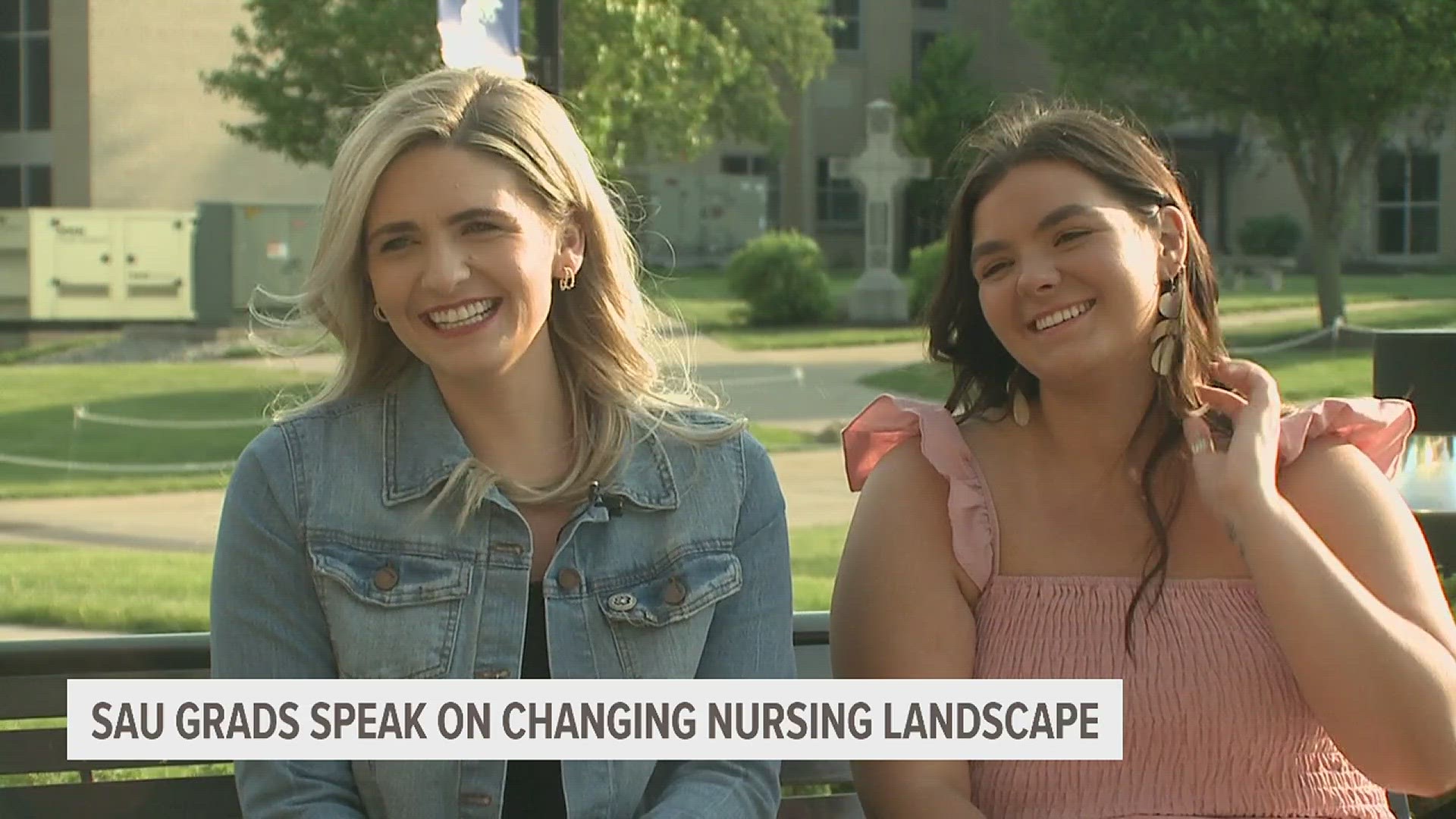 St. Ambrose Univ. alum Hannah Hosty '15 and Mackenzie Zions '23 share how the nursing industry has changed in the 8 years each graduated from the nursing program.