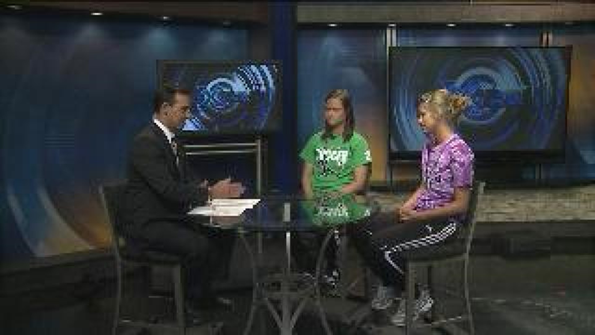 Geneseo Soccer Players On QC Sports Extra