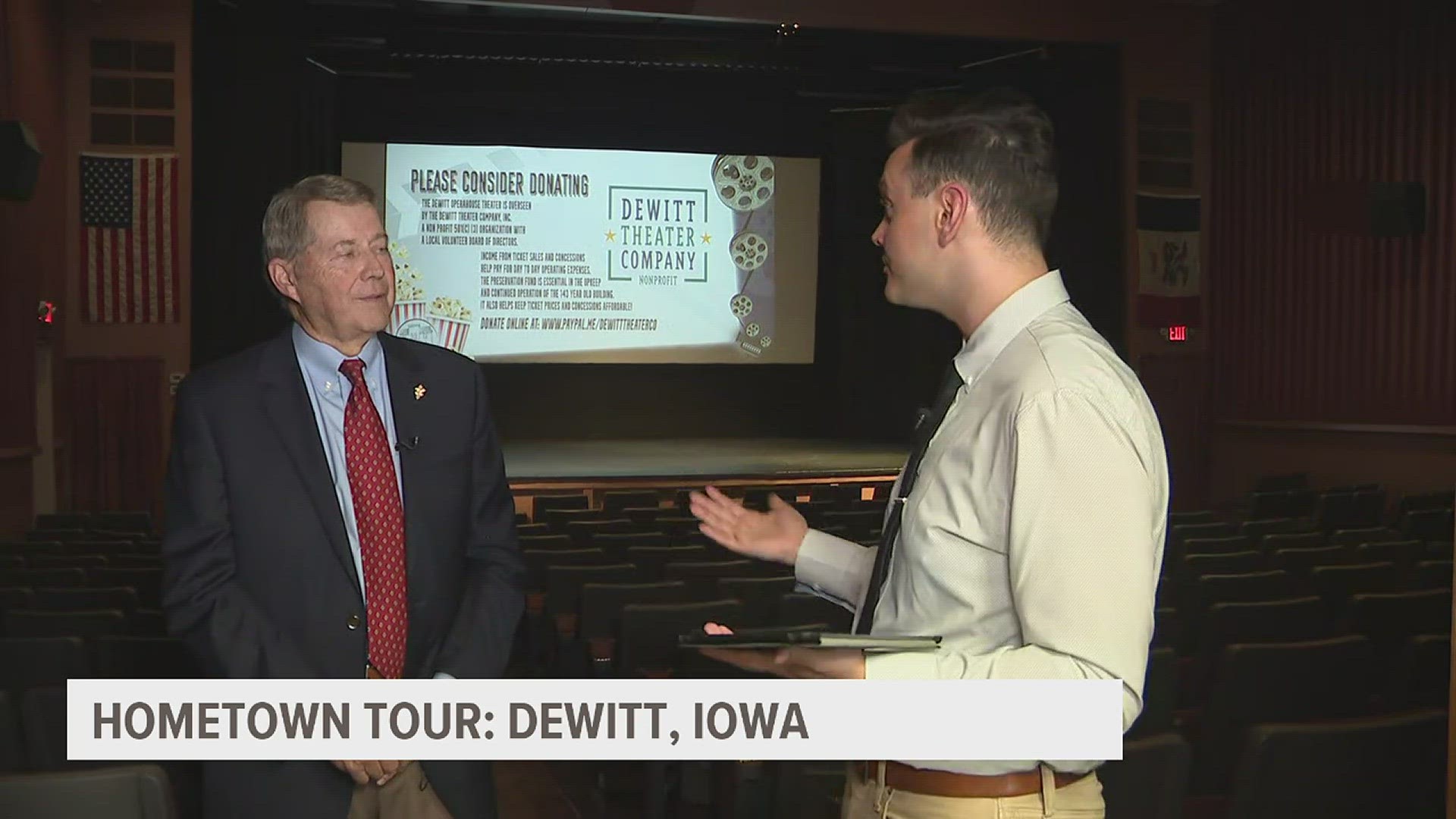 Al Tubbs, a founding member of the Dewit Theatre Company Board, talks to News 8 on the theatre's 140-year history.