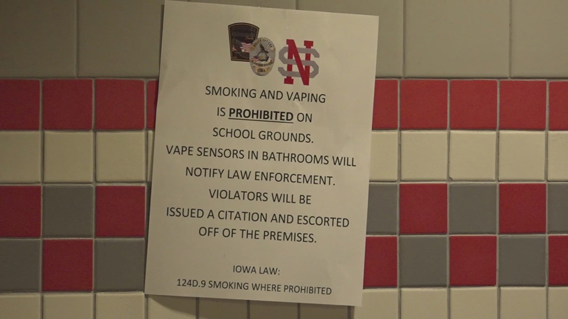 North Scott Community School District leaning on sensors to detect vaping, educate students